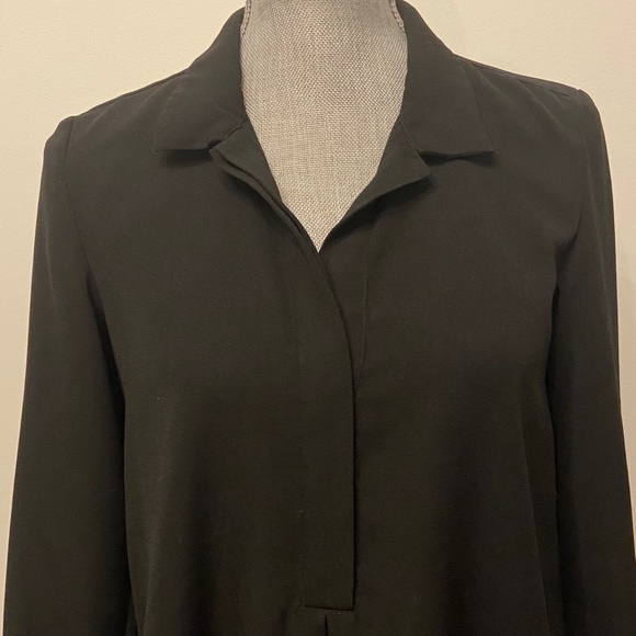 Babaton Black Lee Shirt Collar Dress - Picture 4 of 8